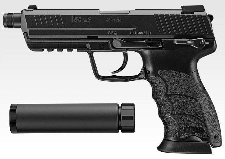 TOKYO MARUI HK45 Tactical Gas Blowback Pistol (BK)